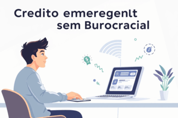 Imagem sobre Crédito Emergencial sem Burocracia, destacando acessibilidade e rapidez.