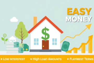 Imagem ilustrativa sobre dinheiro fácil utilizando refinanciamento imobiliário.
