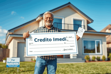 Imagem ilustrativa sobre crédito imediato e refinanciamento de imóveis.