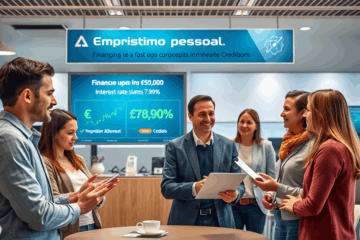 Imagem ilustrativa do Empréstimo Pessoal Credibom, destacando a facilidade de acesso ao crédito imediato.