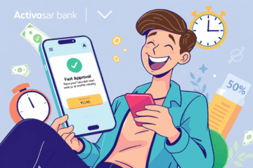 Imagem ilustrativa do Empréstimo Pessoal ActivoBank, destacando a simplicidade e rapidez do processo.