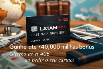 Imagem destacada sobre ganhar bônus ao pedir um cartão.