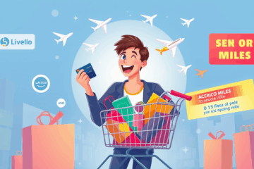 Imagem ilustrativa sobre como ganhar milhas em compras