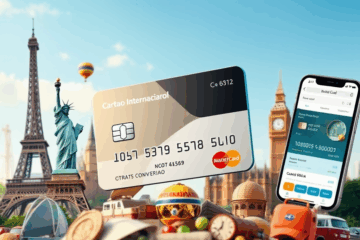 Cartão Internacional sem taxas de conversão com praticidade e economia para compras no exterior.