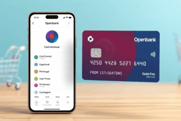 Imagem ilustrativa do Cartão Openbank com design personalizável e suas funcionalidades