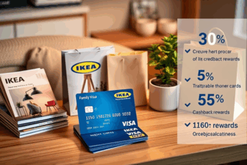 Imagem do Cartão Ikea Family Visa destacando suas vantagens e recompensas.