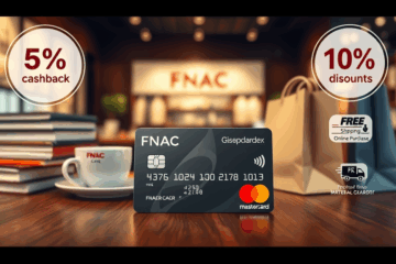 Ilustração do Cartão Fnac Mastercard destacando suas vantagens e benefícios.