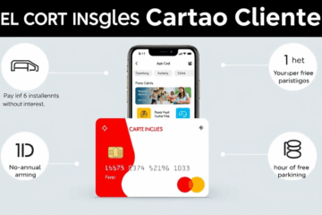 Imagem do Cartão El Corte Inglés Cartão Cliente mostrando suas vantagens e benefícios.
